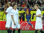 Bóng đá anh, ngoại hạng anh, lịch thi đấu euro 2012, Chấm điểm Sevilla 0-2 Barca: "Trung vệ bất đắc dĩ" tỏa sáng